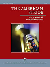 American Stride, The Concert Band sheet music cover
